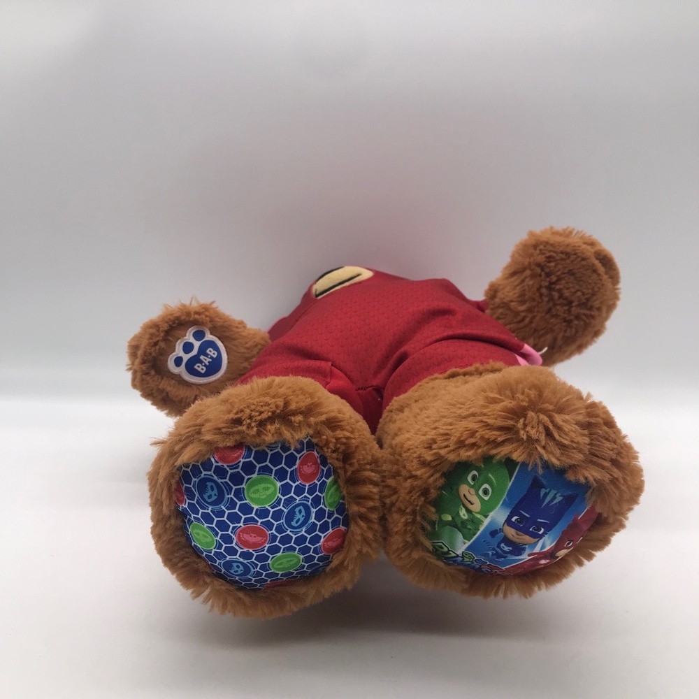 Build-A-Bear Workshop PJ Masks Owlette Bear Brown Red 17 IN Plush Stuffed Animal - Picture 5 of 14
